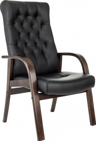 Офисные кресла и стулья Бюрократ T-9928WALNUT-CF/B (черный)