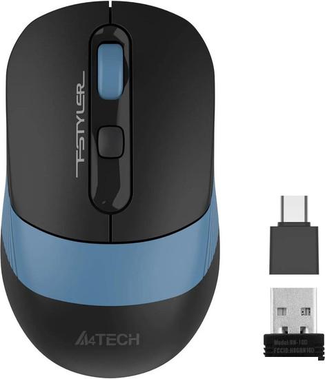 Мыши A4Tech Fstyler FG10CS Air (черный/синий)