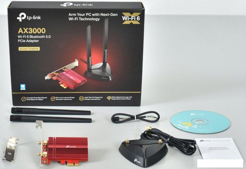 Wi-Fi/Bluetooth адаптер TP-Link Archer TX3000E