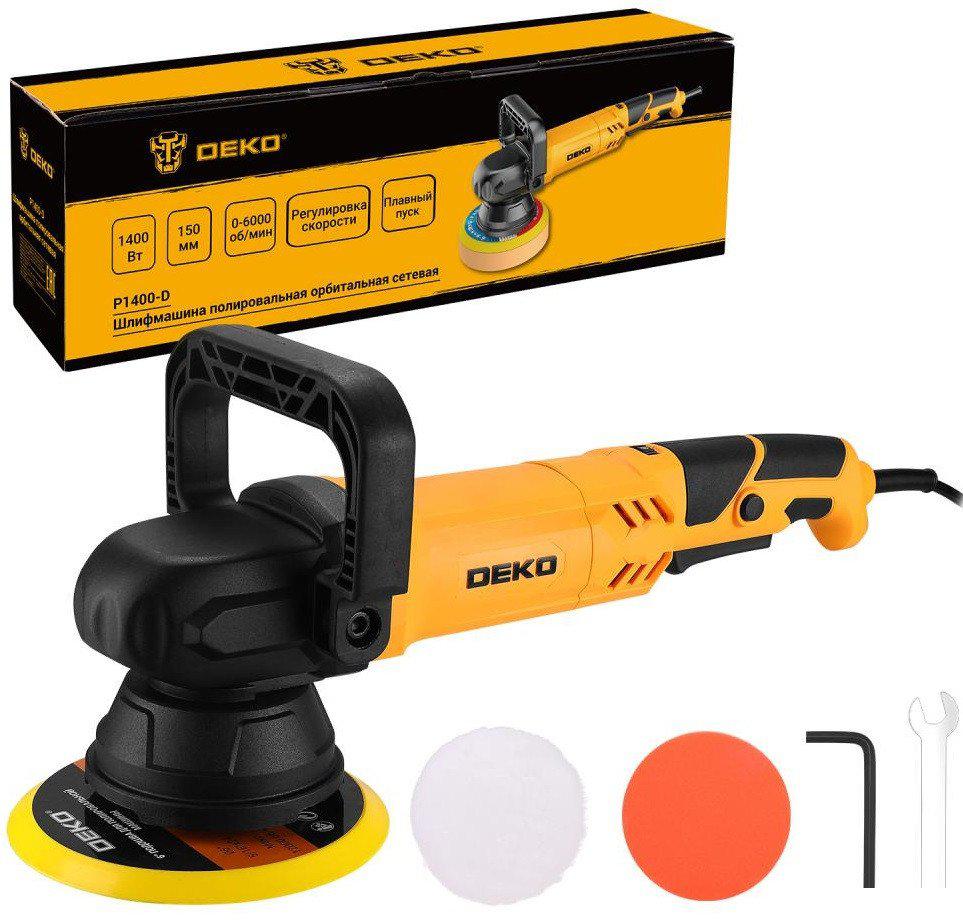 Эксцентриковая шлифмашина Deko P1400-D 083-1047