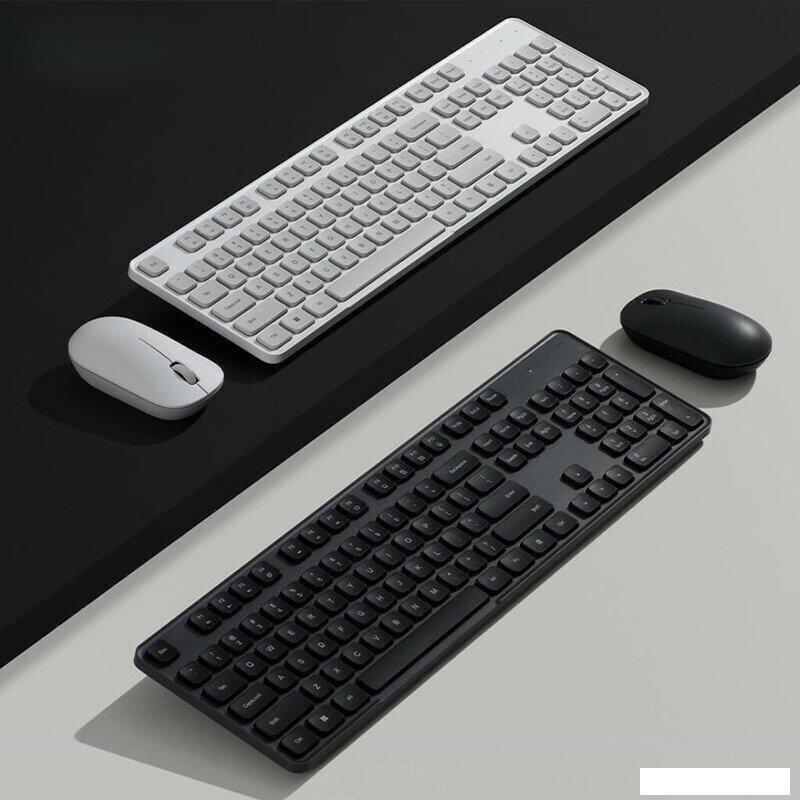 Офисный набор Xiaomi Wireless Keyboard and Mouse Set 3 WXJS03YM (черный)