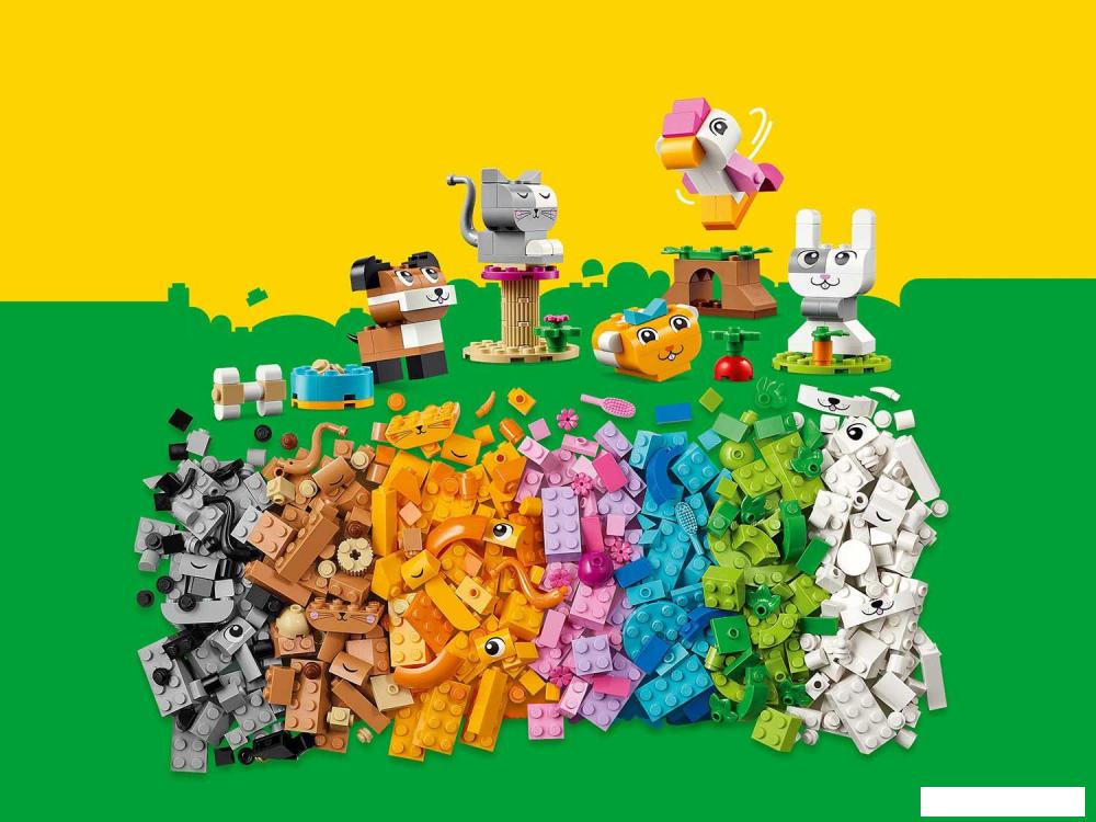 Набор деталей LEGO Classic 11034 Креативные домашние животные