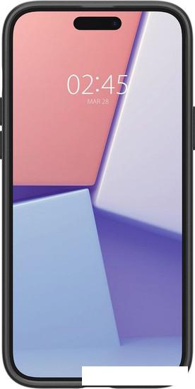Чехол для телефона Spigen Thin Fit для iPhone 15 ACS06776 (черный)