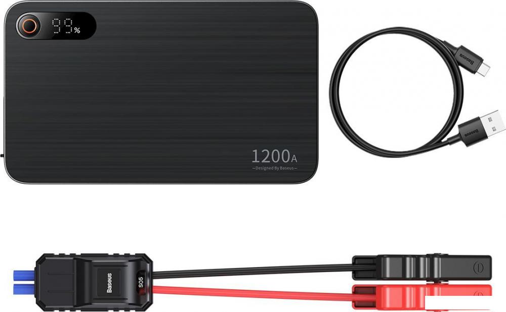 Портативное пусковое устройство Baseus Super Energy Pro+ Powerbank Jump Starter C00245700111-00 (черный)