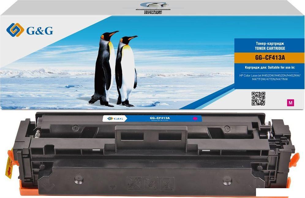 Картриджи для принтеров и МФУ G&G GG-CF413A (аналог HP CF413A)