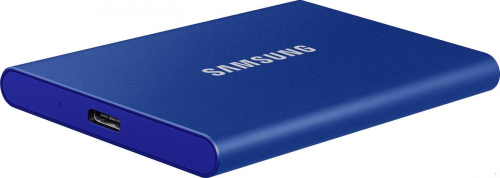 Внешний накопитель Samsung T7 2TB (синий)
