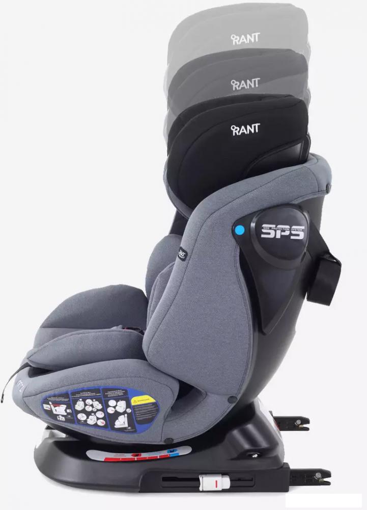 Детское автокресло Rant Nitro Isofix UB619 (серый/черный)