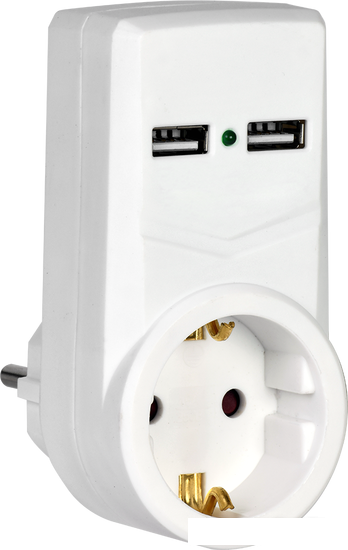 Розетка IEK WTP10-16-01-ZKU-K01