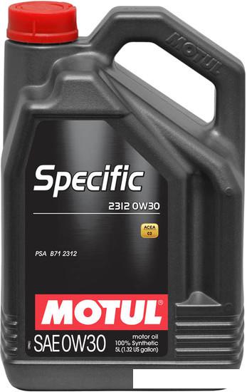Моторное масло Motul Specific 2312 0W-30 5л