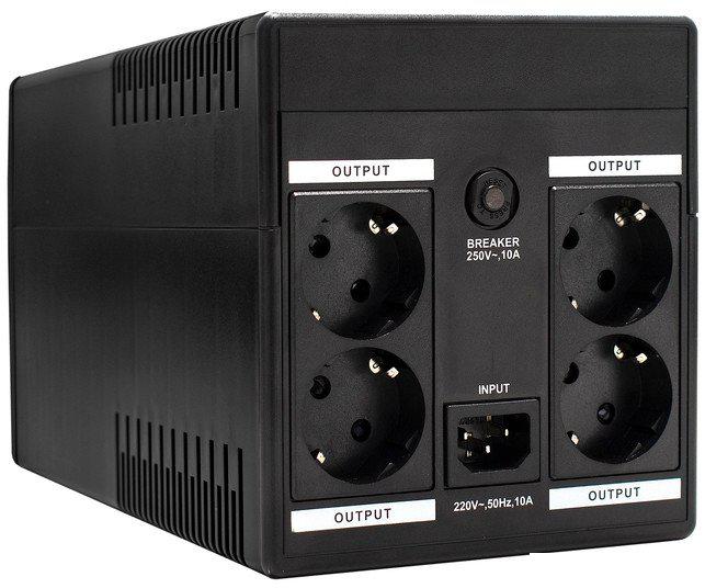 Источник бесперебойного питания ExeGate SpecialPro UNB-1500.LED.AVR.4SH EP285499RUS