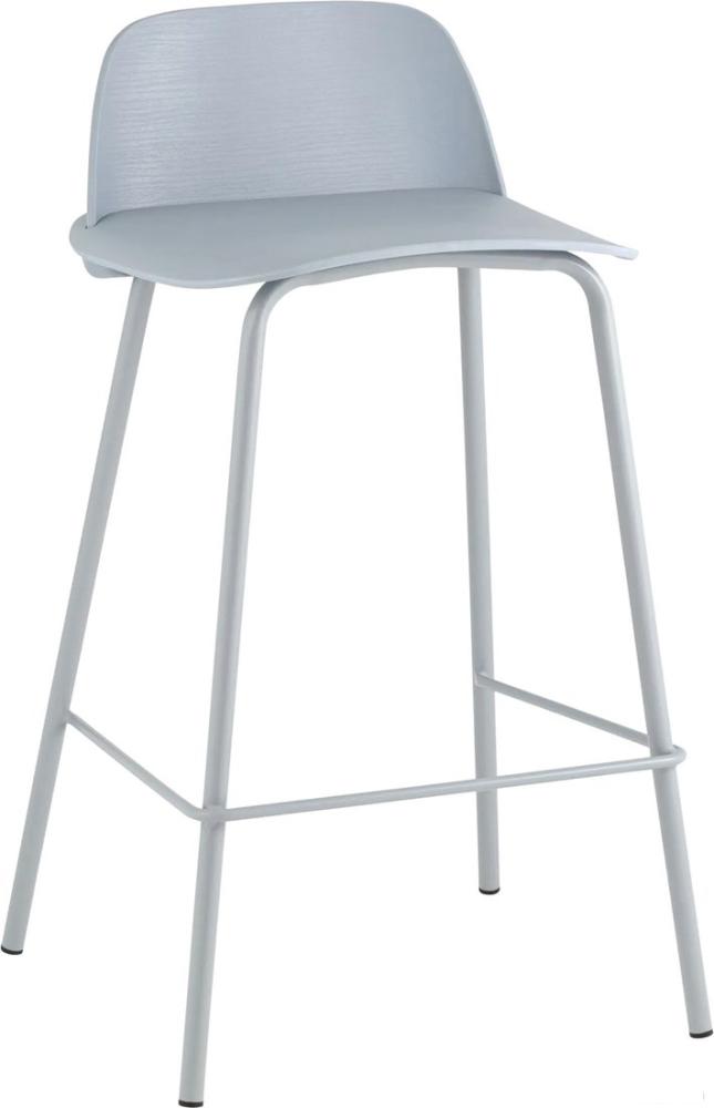 Стул Stool Group Mist полубарный (серо-голубой)