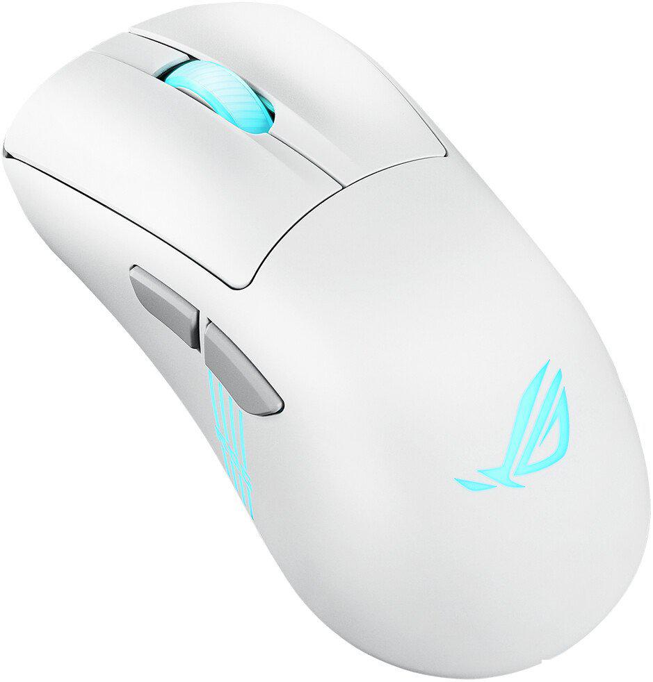 Игровая мышь ASUS ROG Keris II Origin Moonlight White