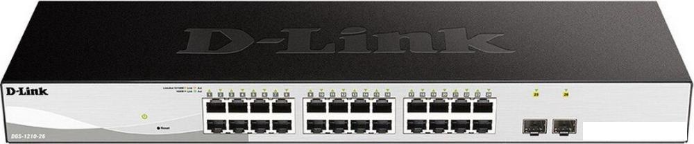 Управляемый коммутатор 2-го уровня D-Link DGS-1210-26/FL2A