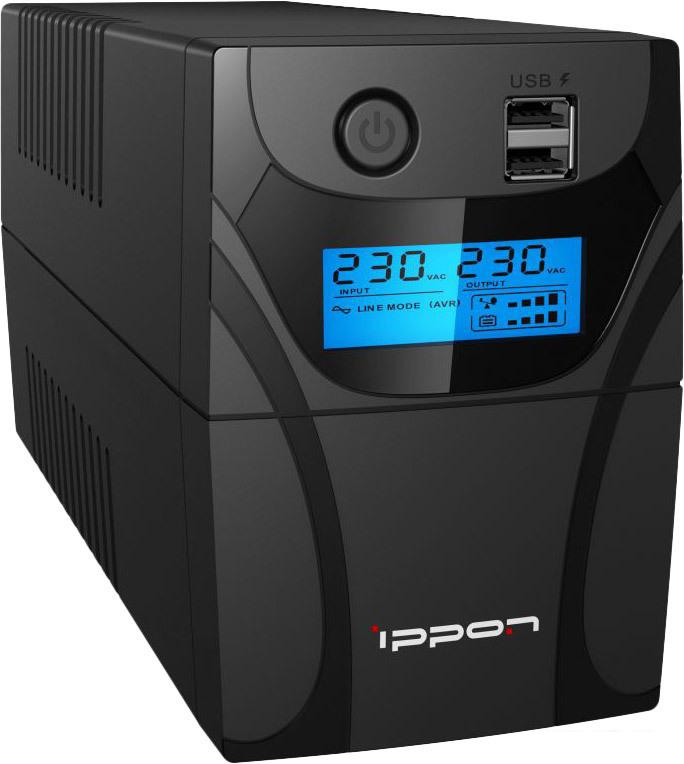 Источник бесперебойного питания IPPON Back Power Pro II 850 Euro