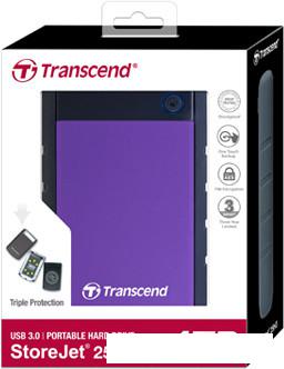 Внешние накопители Transcend StoreJet 25H3P 4TB [TS4TSJ25H3P]