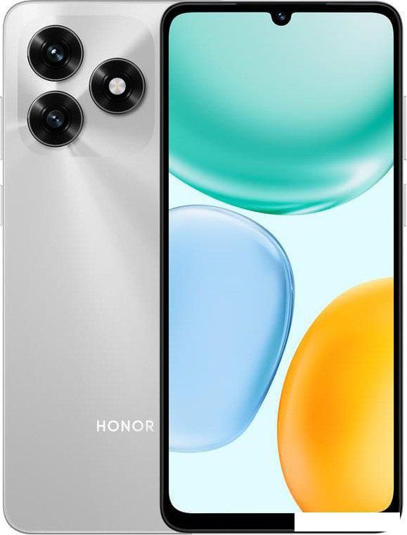 Телефон HONOR X5c Plus 4GB/128GB международная версия (серебристый)