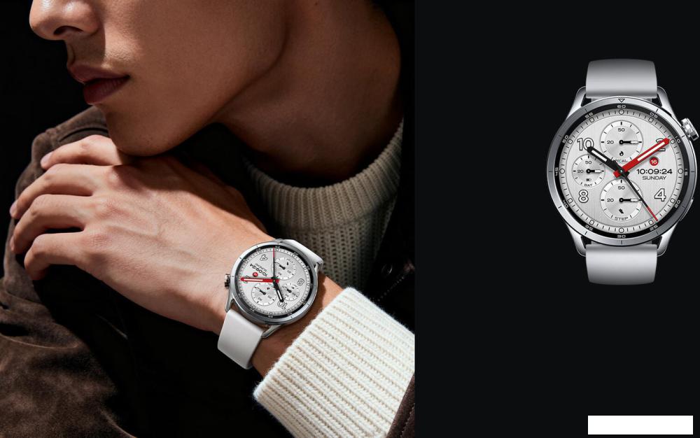 Умные часы Xiaomi Watch S5 46 мм (серебристый, международная версия)