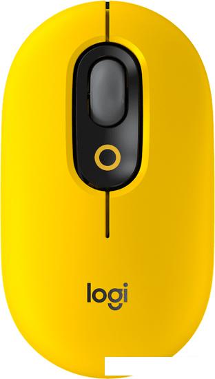 Мышь Logitech Pop Mouse (желтый/черный)