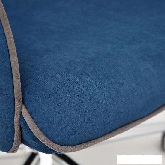 Офисное кресло TetChair Charm (флок, синий)