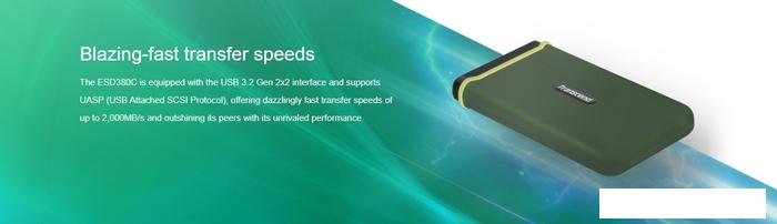 Внешние накопители Transcend ESD380C 1TB TS1TESD380C