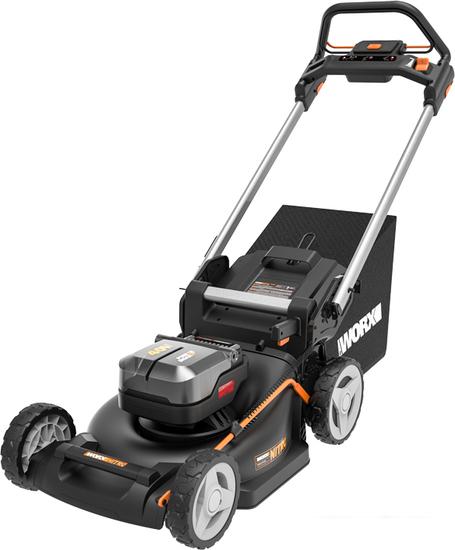 Газонокосилка Worx WG749E (с 2-мя АКБ)