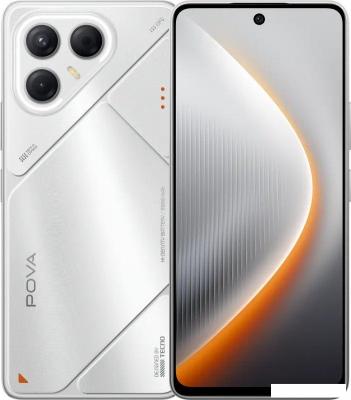 Мобильные телефоны Tecno Pova 7 5G 8GB/256GB (волшебный серебристый)