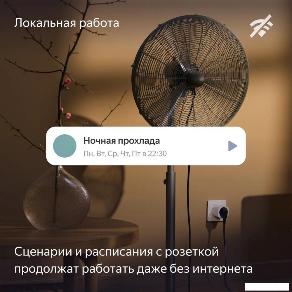 Умная розетка Яндекс YNDX-00540BLK (черный)