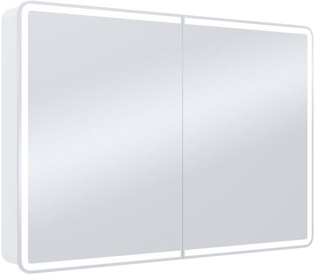 Континент Шкаф с зеркалом Avenue Led 120х80