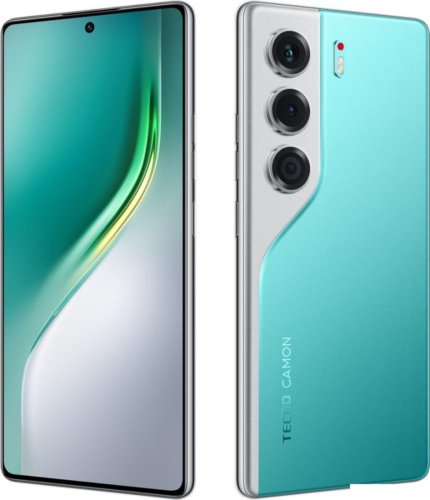 Телефон Tecno Camon 40 12GB/256GB (морской зеленый)
