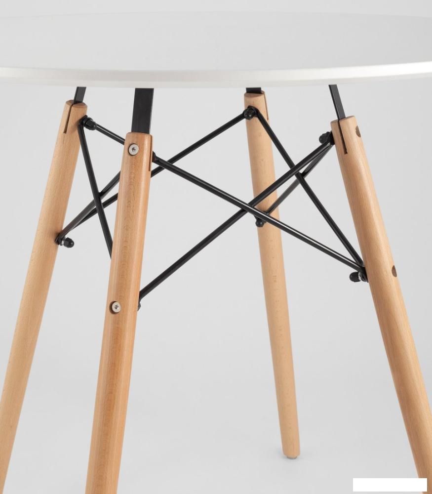 Кухонный стол Stool Group Eames DSW D80 (белый)