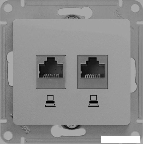 Розетка компьютерная Schneider Electric Glossa GSL000385KK