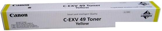 Картридж Canon C-EXV49 Yellow [8527B002]