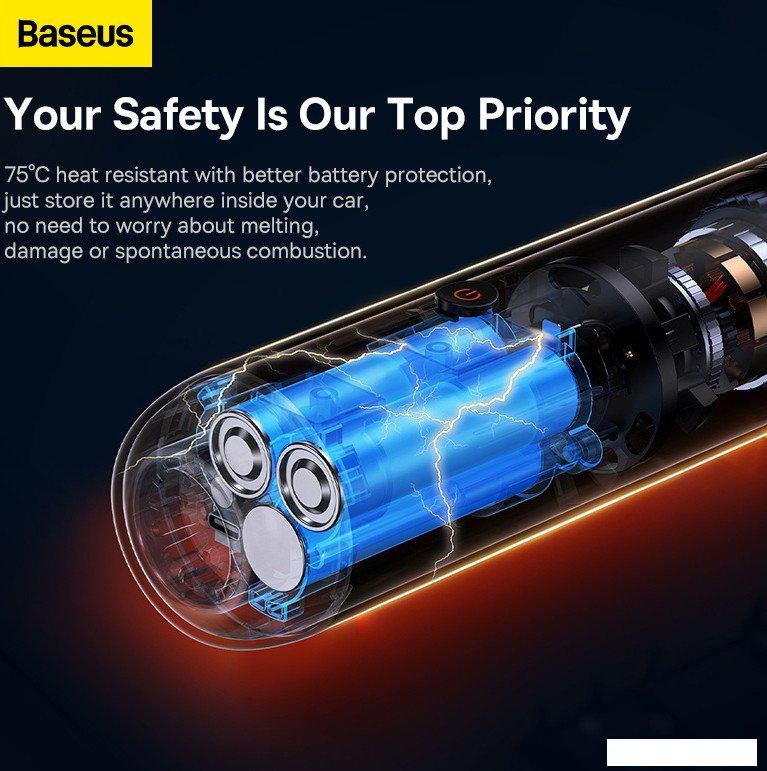 Автомобильные пылесосы Baseus A3lite Car Vacuum Cleaner VCAQ050001 (черный)
