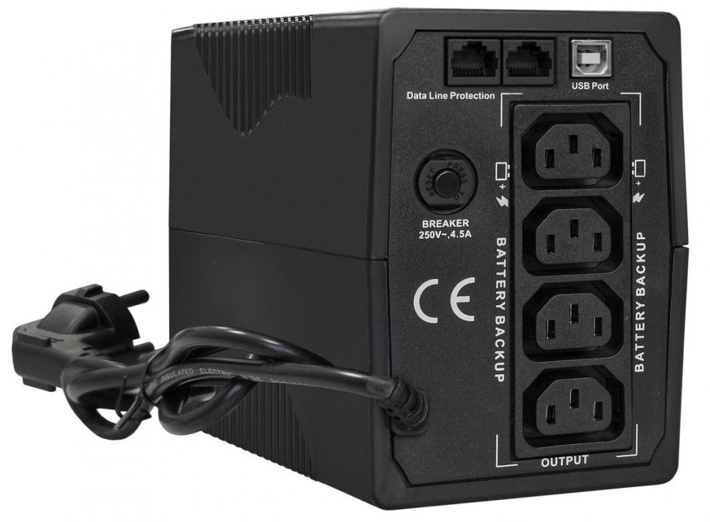 Источник бесперебойного питания ExeGate SpecialPro Smart LLB-600.LCD.AVR.C13.RJ.USB