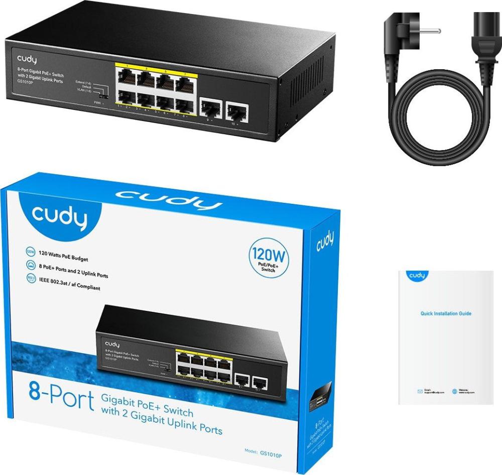 Коммутаторы Cudy GS1010P 1.0