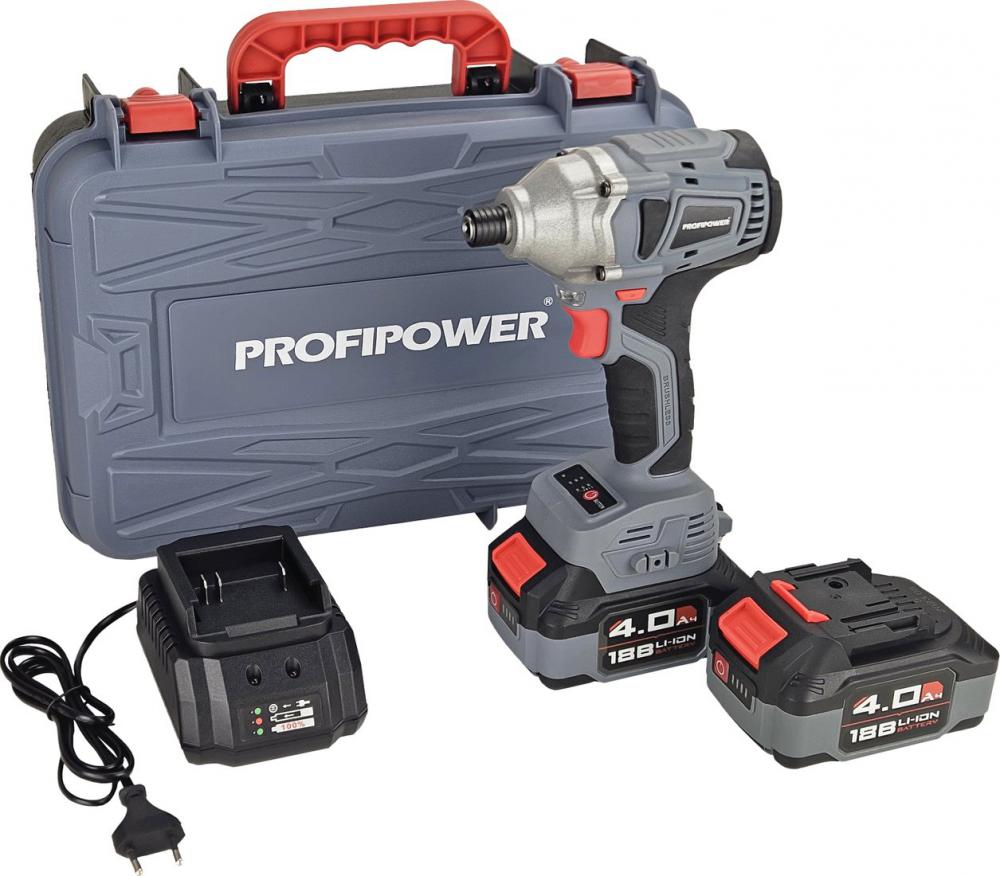 Винтоверт Profipower MKDTD-18V (с 2-мя АКБ, кейс)