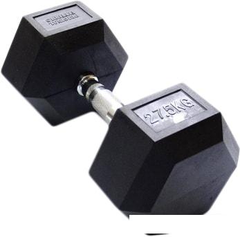 Гантель Original FitTools FT-HEX-27.5 27.5 кг