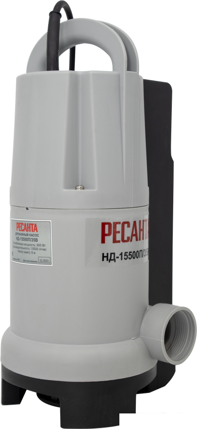 Дренажный насос Ресанта НД-15500П/35B