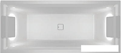 Ванна Riho Still Square Led 170x75 BR0200500K00132 (подголовник, без ножек)