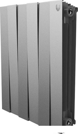 Биметаллический радиатор Royal Thermo PianoForte 500 Silver Satin (6 секций)