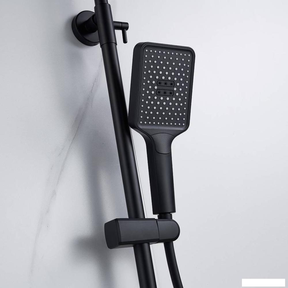 Душевая система  Shevanik S4436H (черный)
