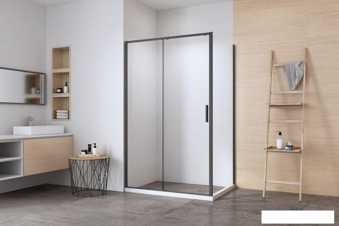 Душевой уголок Aquanet Pleasure Evo 100 AE65-100x80-BT (черный анодированный)