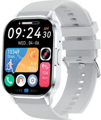 Фитнес-браслет Fontel iWatch 10 Amoled (серебристый)