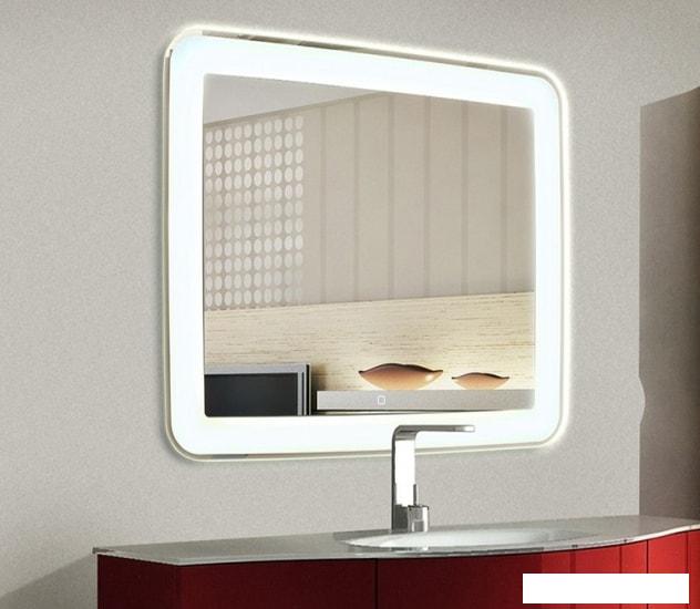 Континент Зеркало Velvette LED 80x60