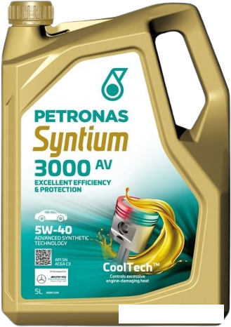 Моторное масло Petronas Syntium 3000 AV 5W-40 5л