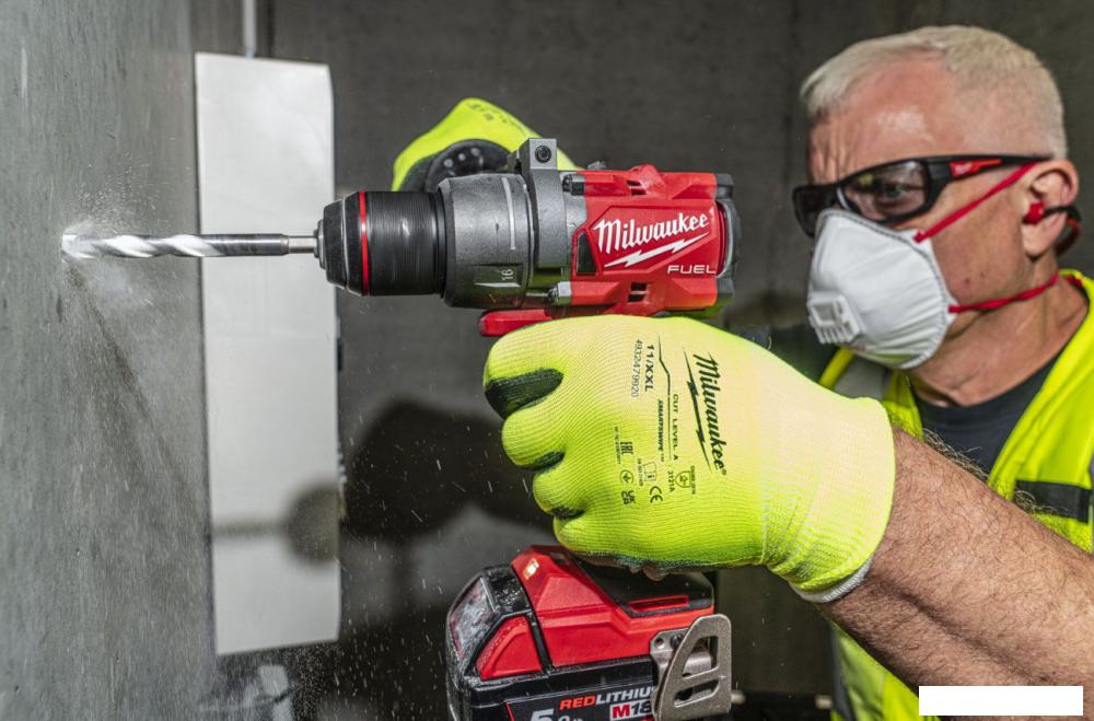 Ударная дрель-шуруповерт Milwaukee M18 FUEL M18FPD3-502X 4933479860 (с 2-мя АКБ, кейс)