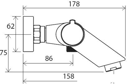 Смеситель Ravak TE 022.00/150 [X070047]