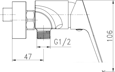 Смеситель Cersanit Flavis 63036