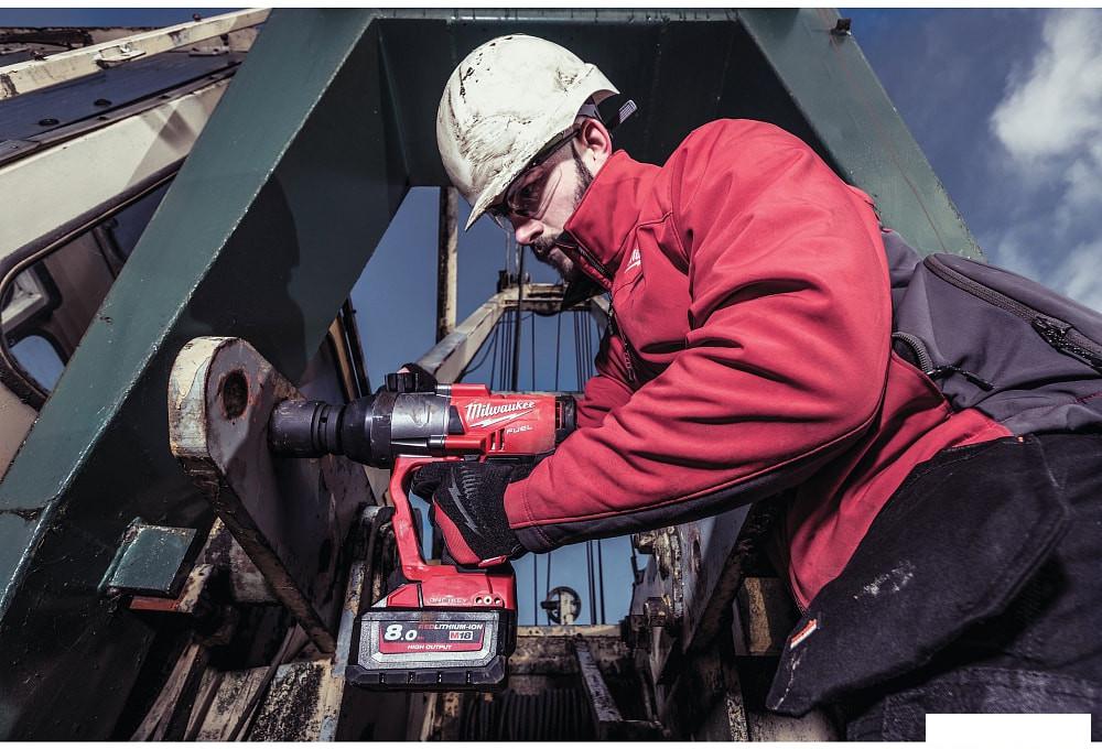 Шуруповерты, гайковерты, электроотвертки Milwaukee M18 ONEFHIWF1-802X ONE-KEY 4933459733 (с 2-мя АКБ, кейс)