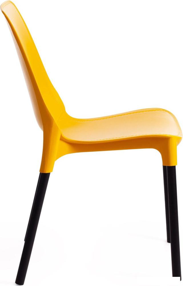 Кемпинговая мебель TetChair Genius металл/пластик (2шт, желтый/черные ножки)